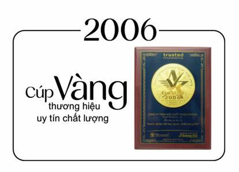 Giải thưởng Keo Dán Thuận Phong nhận được