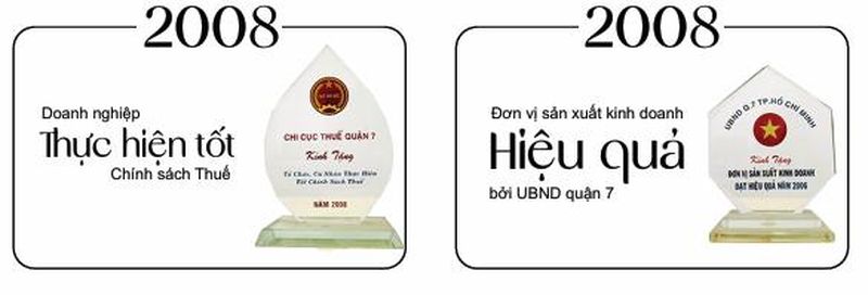ông ty TNHH SX TM XNK Thuận Phong nhận được nhiều chứng nhận về chất lượng sản phẩm