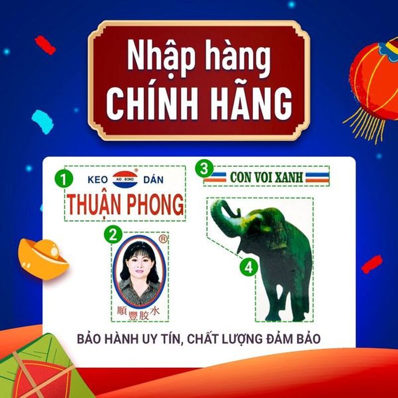 Chất lượng keo 502 do Thuận Phong cung cấp luôn đảm bảo chất lượng