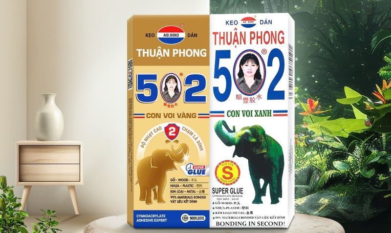 Thuận Phong có nhiều dòng keo 502 để bạn lựa chọn