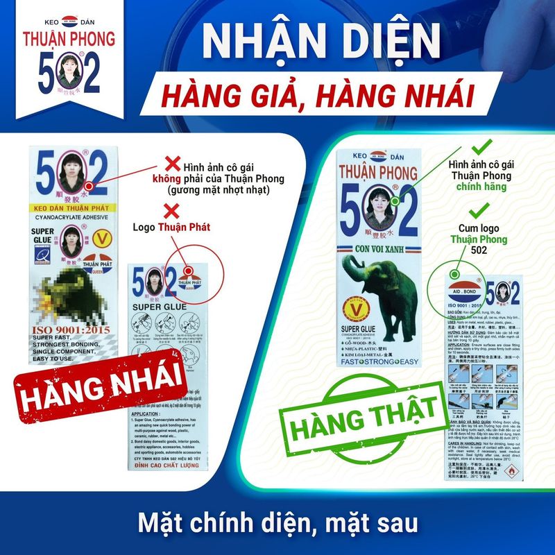 keo 502 khả năng bám dính 2
