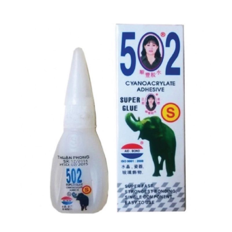 Keo Con Voi Xanh bền chắc giúp dễ dàng cố định các chi tiết.