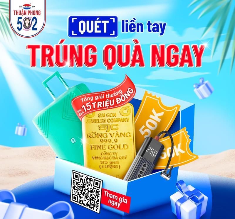 Mua keo dán vào dịp có khuyến mãi để tiết kiệm ngân sách