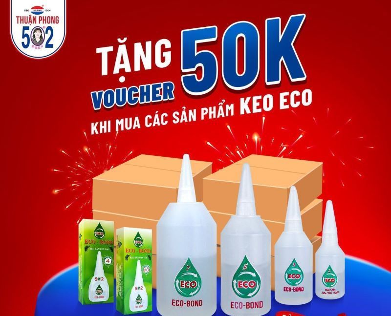 Mua keo Eco tại Thuận Phong để có giá gốc, yên tâm về chất lượng