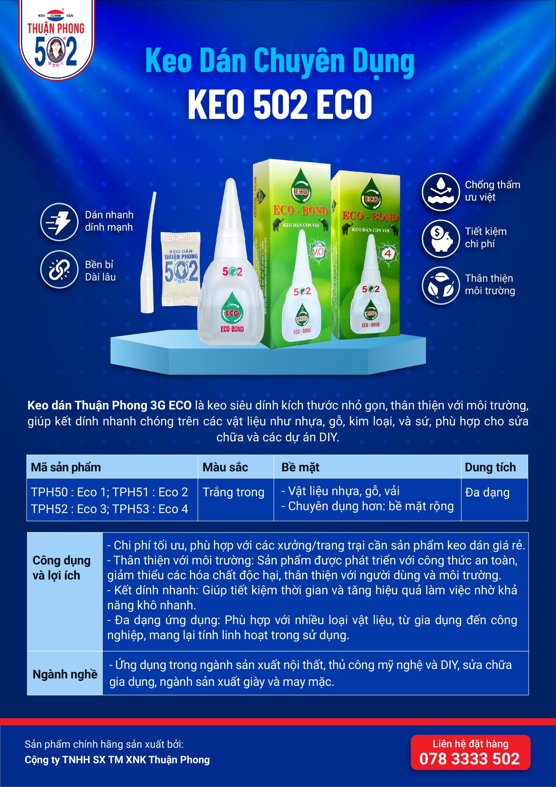 Keo 502 Eco