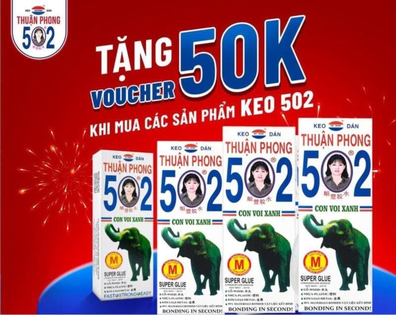 Mua Keo 502 con voi xanh M số lượng lớn luôn có ưu đãi đi kèm