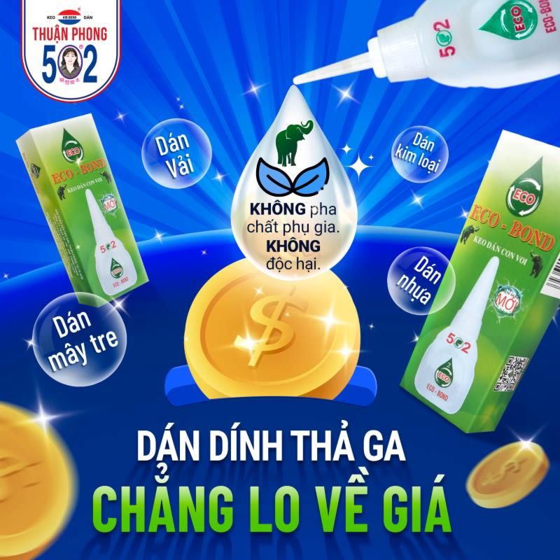 Giá rẻ là đánh giá keo 502 từ người tiêu dùng