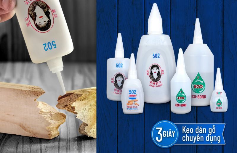 Hướng dẫn sử dụng Keo dán gỗ
