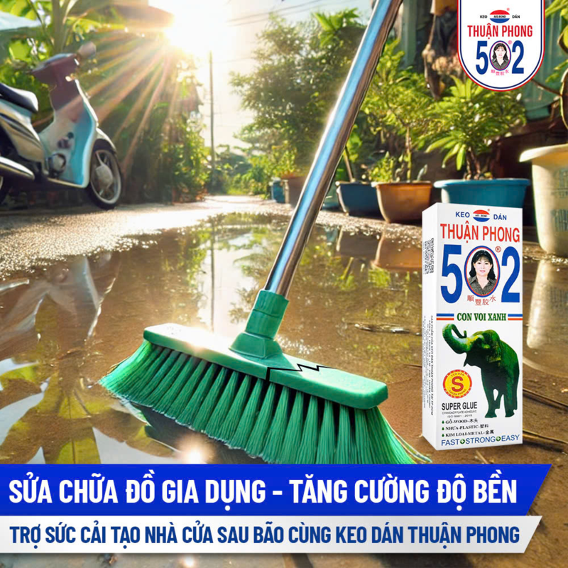 Keo 502 con voi xanh