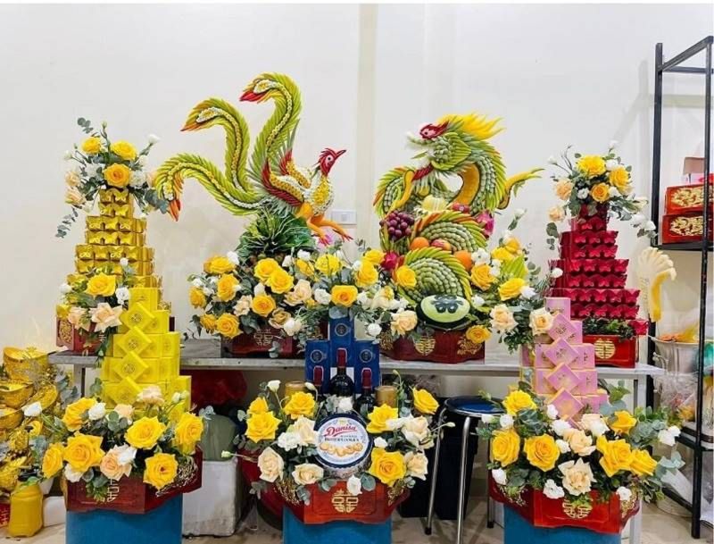 mẫu rồng phượng đẹp 2