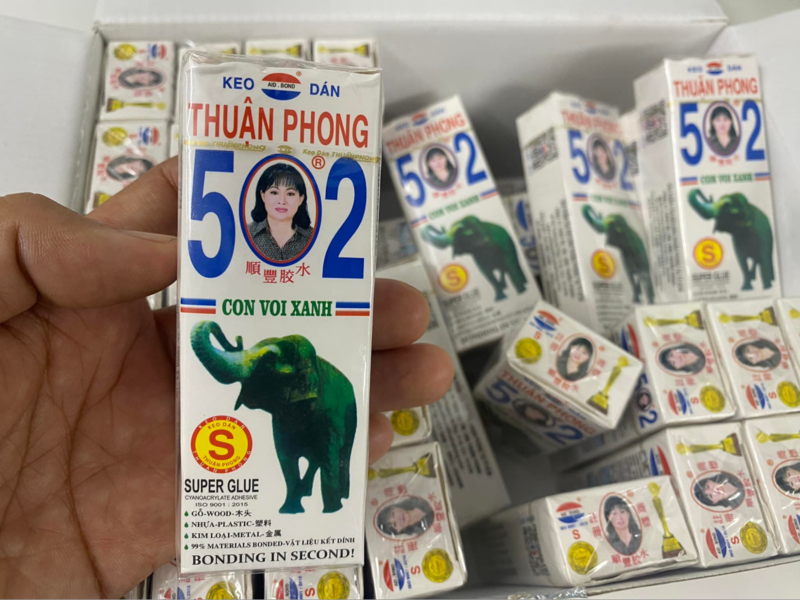 Xưởng sản xuất keo con voi Thuận Phong ở đâu?
