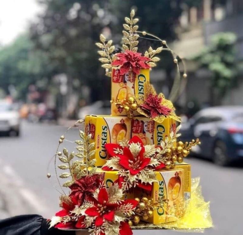 làm sét bánh tết 2