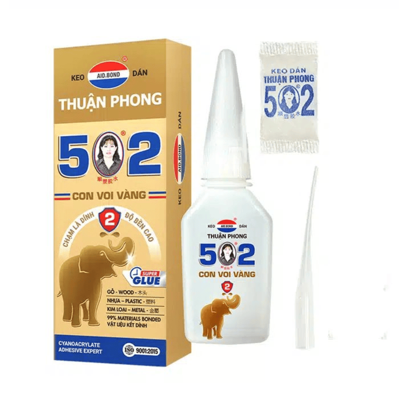 Keo Con Voi Vàng keo được thiết kế chuyên dụng cho lĩnh vực đá quý và đồ trang sức