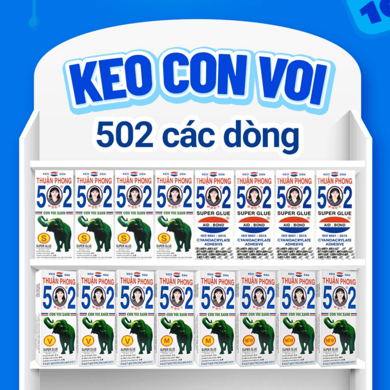Dung tích keo 502 2